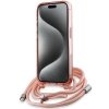 Karl Lagerfeld KLHMP15LHCKCKLCP iPhone 15 Pro 6.1 różowy/pink hardcase IML Crossbody Monogram Karl & Choupette Head MagSaf